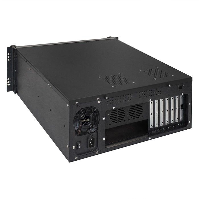 Exegate EX293558RUS Серверный корпус ExeGate Pro 4U450-16/4U4019S <RM 19", высота 4U, глубина 450, БП 1100ADS, USB>