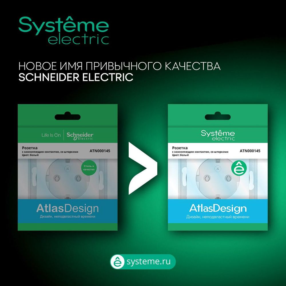 Розетка/ Розетка ATLASDESIGN двойная компьютерная+ТВ RJ45+TV категория 5E механизм шампань