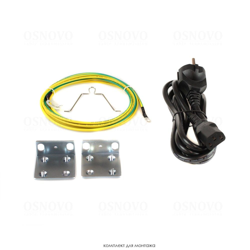 Коммутатор Osnovo SW-8244/LST(370W) (L2+) 28x1Гбит/с 4SFP 24PoE 370W управляемый