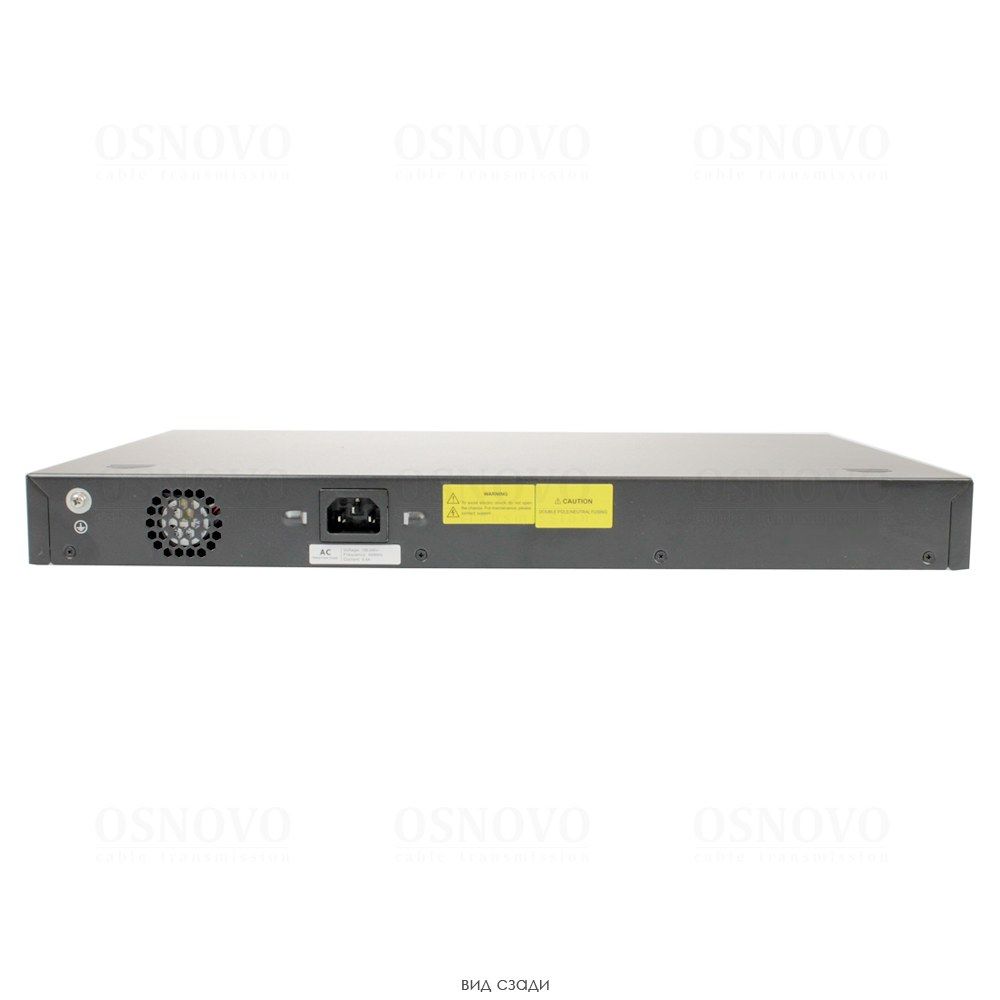 Коммутатор Osnovo SW-8244/LST(370W) (L2+) 28x1Гбит/с 4SFP 24PoE 370W управляемый