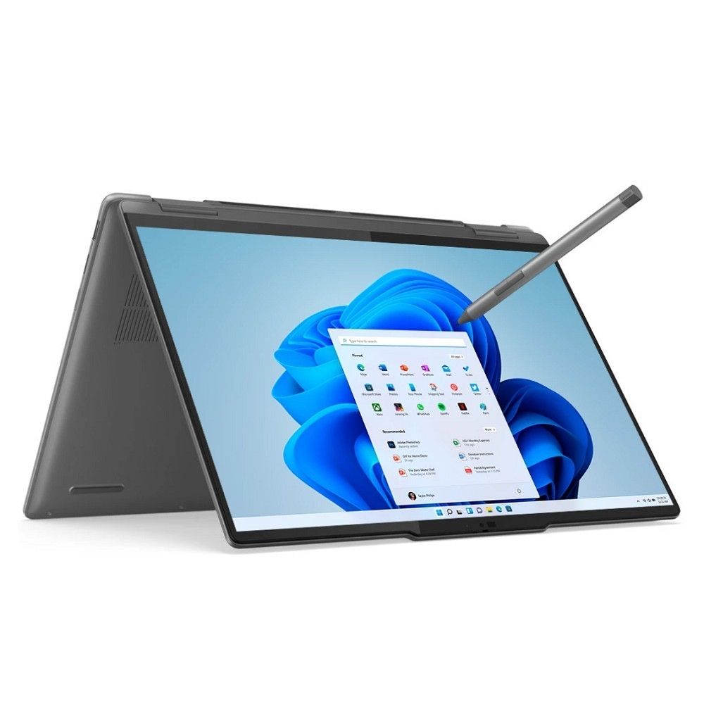 Ноутбук Lenovo Yoga 7 14IML9 Core Ultra 7 155H 16Gb SSD1Tb Intel Arc 14" OLED Touch WUXGA (1920x1200) Windows 11 Home dk.grey WiFi BT Cam Bag (83DJ0096RU)
