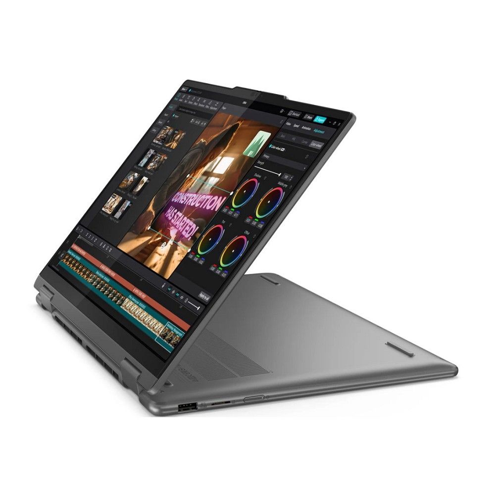 Ноутбук Lenovo Yoga 7 14IML9 Core Ultra 7 155H 16Gb SSD1Tb Intel Arc 14" OLED Touch WUXGA (1920x1200) Windows 11 Home dk.grey WiFi BT Cam Bag (83DJ0096RU)