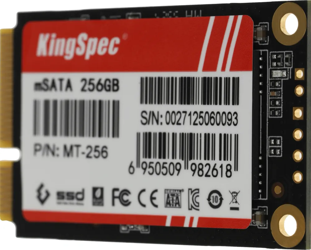 Накопитель SSD Kingspec mSATA 256Gb MT-256 MT Series mSATA