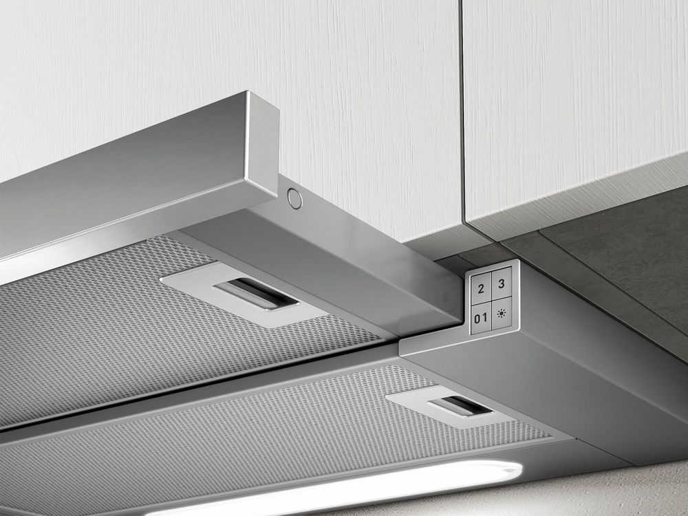 Вытяжка встраиваемая Elica Elite 14 Lux GRIX/A/90 серебристый управление: кнопочное (1 мотор)