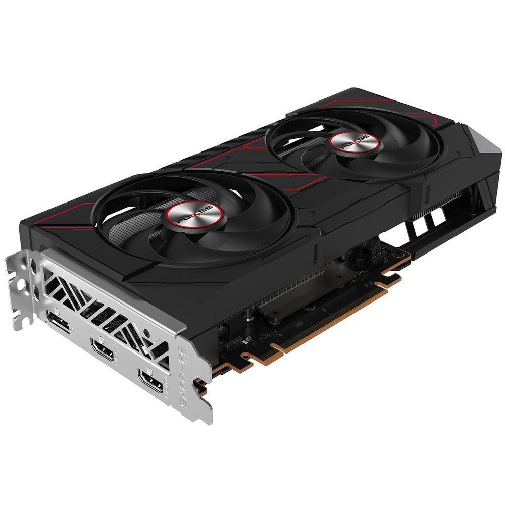 Видеокарта Sapphire PCI-E 5.0 11350-04-20G PULSE AMD RADEON RX 9060 XT GAMING OC 8GB DUAL AMD Radeon RX 9060XT 8Gb 128bit GDDR6 2700/20000 HDMIx2 DPx1 HDCP Ret