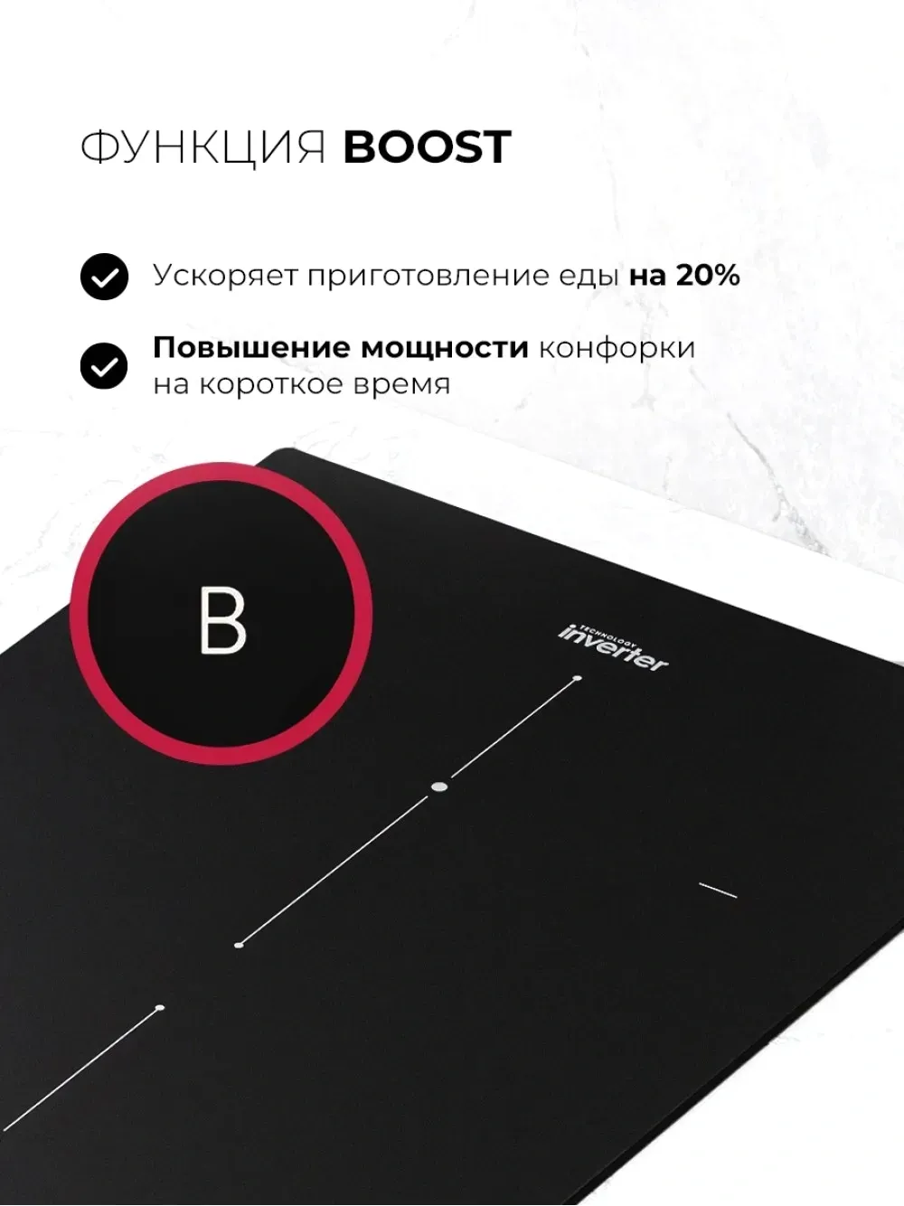 Индукционная варочная поверхность Lex Hi-Tech EVI 3020B I BL черный