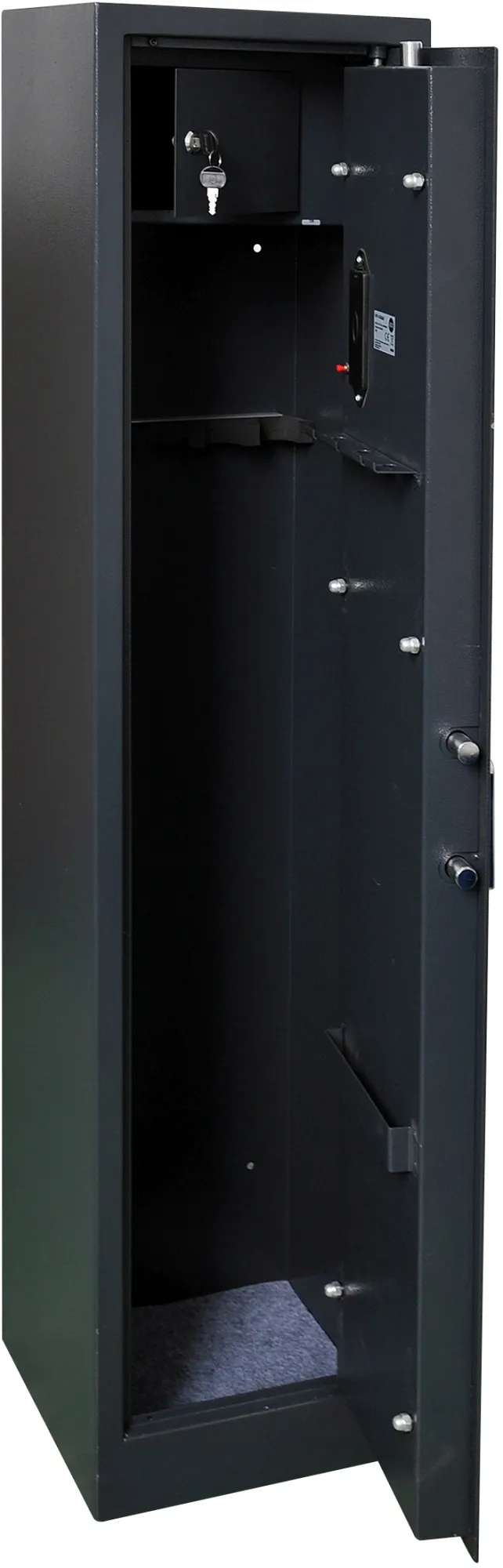 Сейф оружейный Cactus CS-SF-GK145 взломостойкий 1450x350x300мм электронный/ключевой трейзер