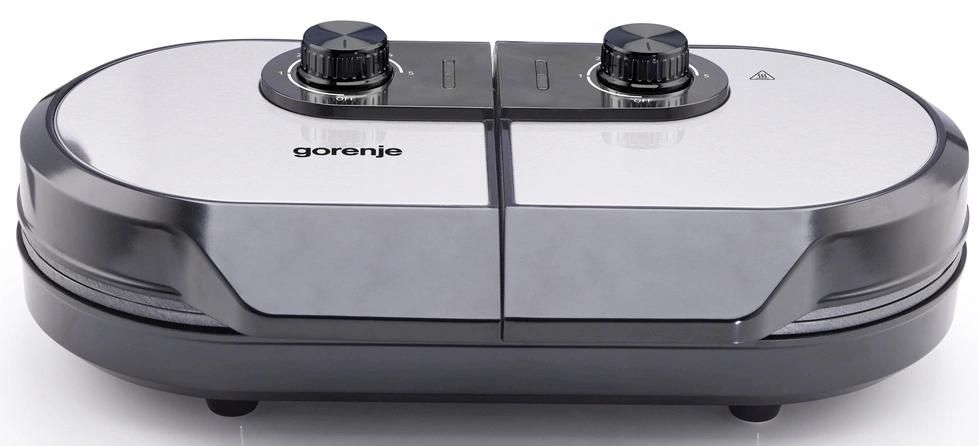 Вафельница Gorenje WM1400SB 1400Вт серый/черный