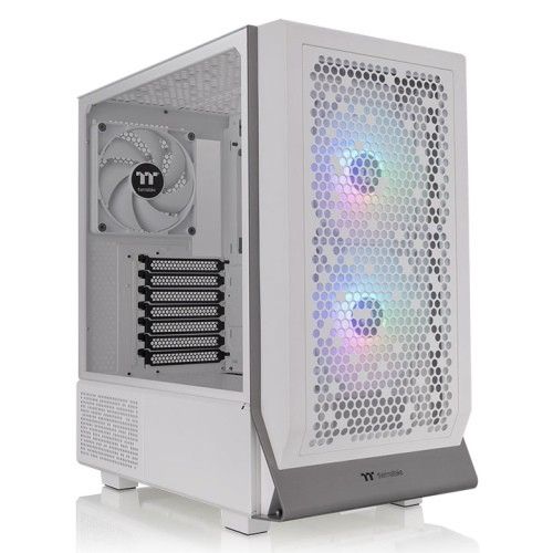Корпус Thermaltake Ceres 300 TG ARGB белый без БП ATX 3x140mm 2xUSB3.0 1xUSB3.1 audio bott PSU