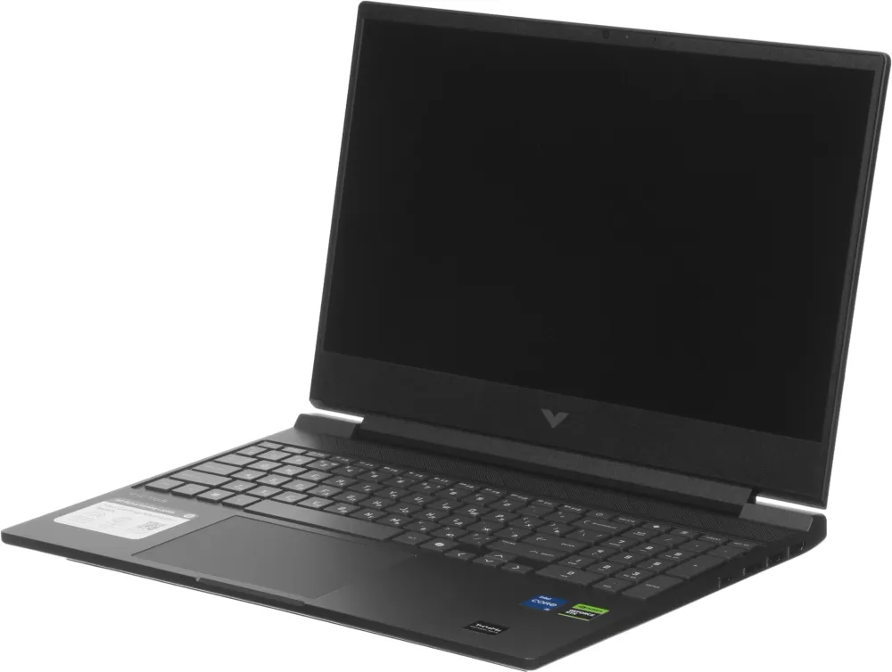 Ноутбук HP Victus 15-fa2082wm Core i5 13420H 16Gb SSD512Gb NVIDIA GeForce RTX4050 6Gb 15.6" IPS FHD (1920x1080) Windows 11 Home Multi Language silver WiFi BT Cam (B5EQ3UA)