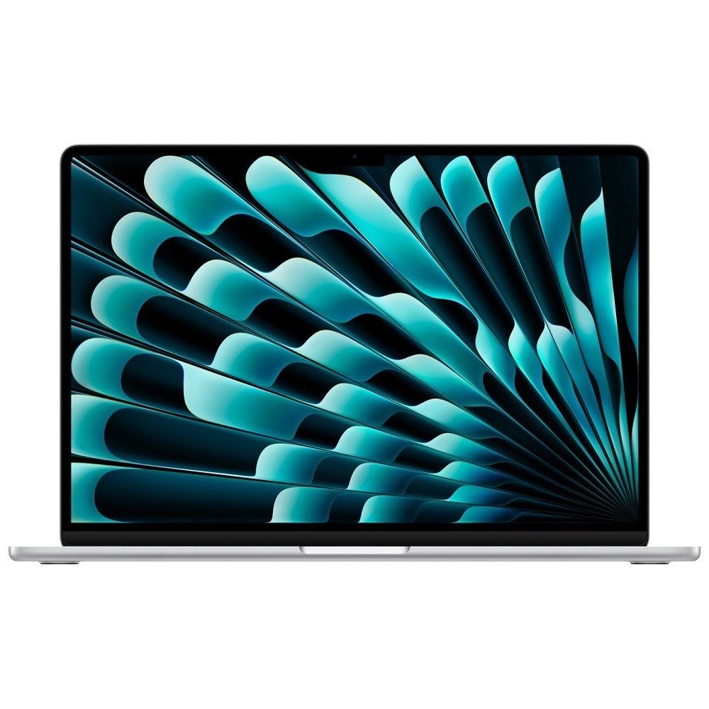 Apple MacBook Air 15-inch 2024 [MW1G3] (КЛАВ.РУС.ГРАВ.) Silver 15.3" Liquid Retina {(2880x1864) M4 8C CPU 10C GPU/16GB/256GB SSD/рекоменд.переходник 1991284} (A3241)