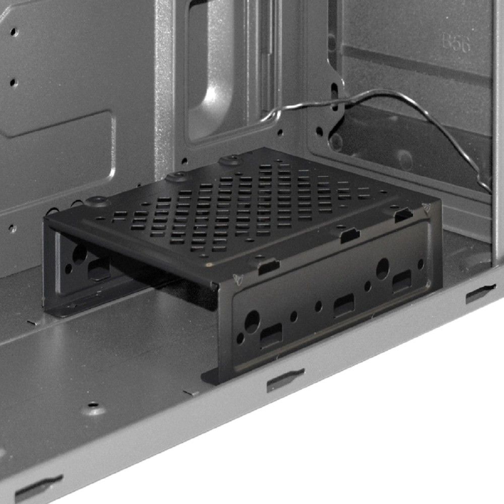 Exegate EX299353RUS Корпус Miditower ExeGate XP-332-UNS350 (ATX, БП UNS350 с вент. 12см, 2*USB, аудио, черный)