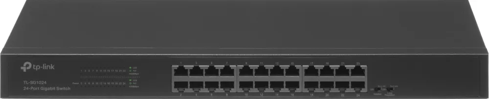 Коммутатор TP-Link TL-SG1024 (L2) 24x1Гбит/с неуправляемый