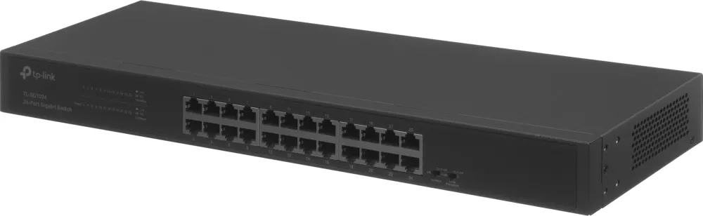 Коммутатор TP-Link TL-SG1024 (L2) 24x1Гбит/с неуправляемый