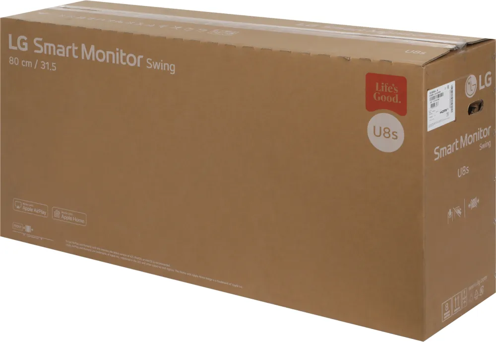 Монитор LG 31.5" UltraFine 32U889SA-W белый IPS LED 5ms 16:9 HDMI M/M матовая HAS Piv 1000:1 350cd 178гр/178гр 3840x2160 60Hz 4K USB