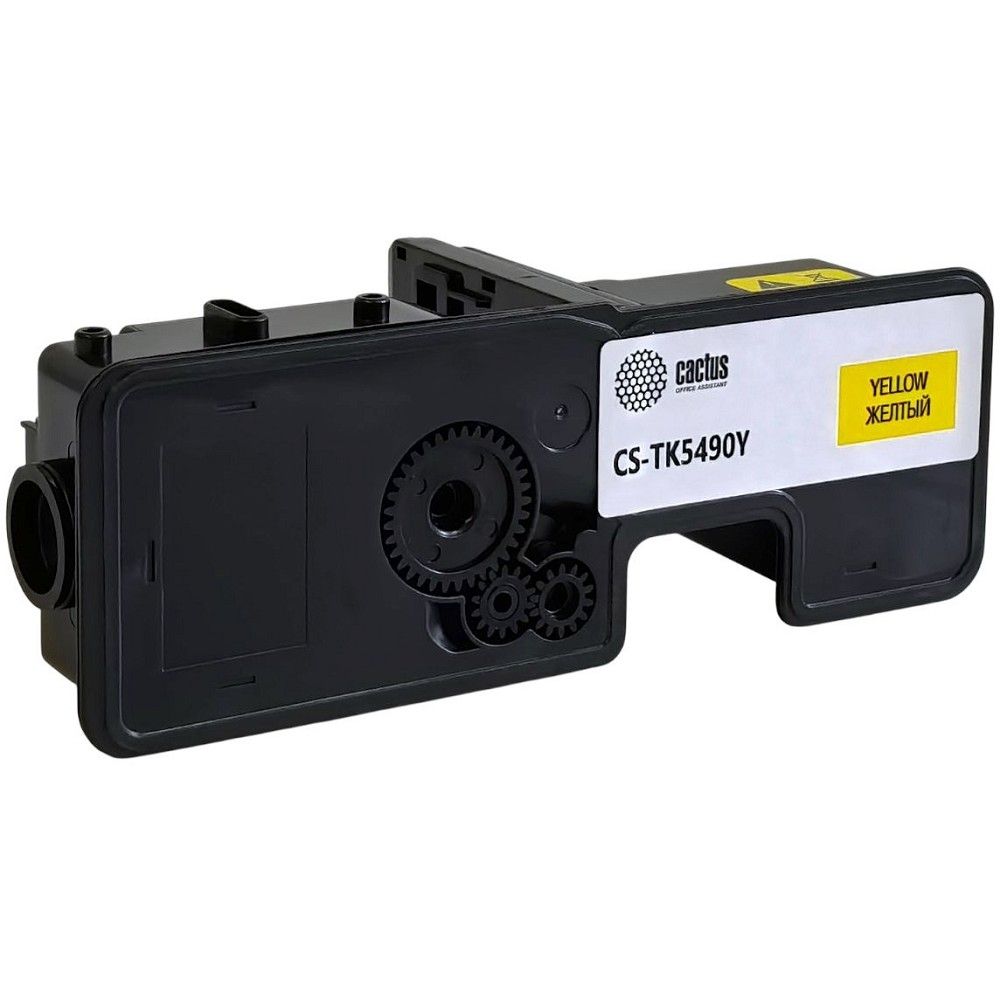 Картридж лазерный Cactus CS-TK5490Y желтый (2400стр.) для Kyocera ECOSYS PA2101cx/PA2101cwx/MA2101cfx/MA2101cwfx с чипом