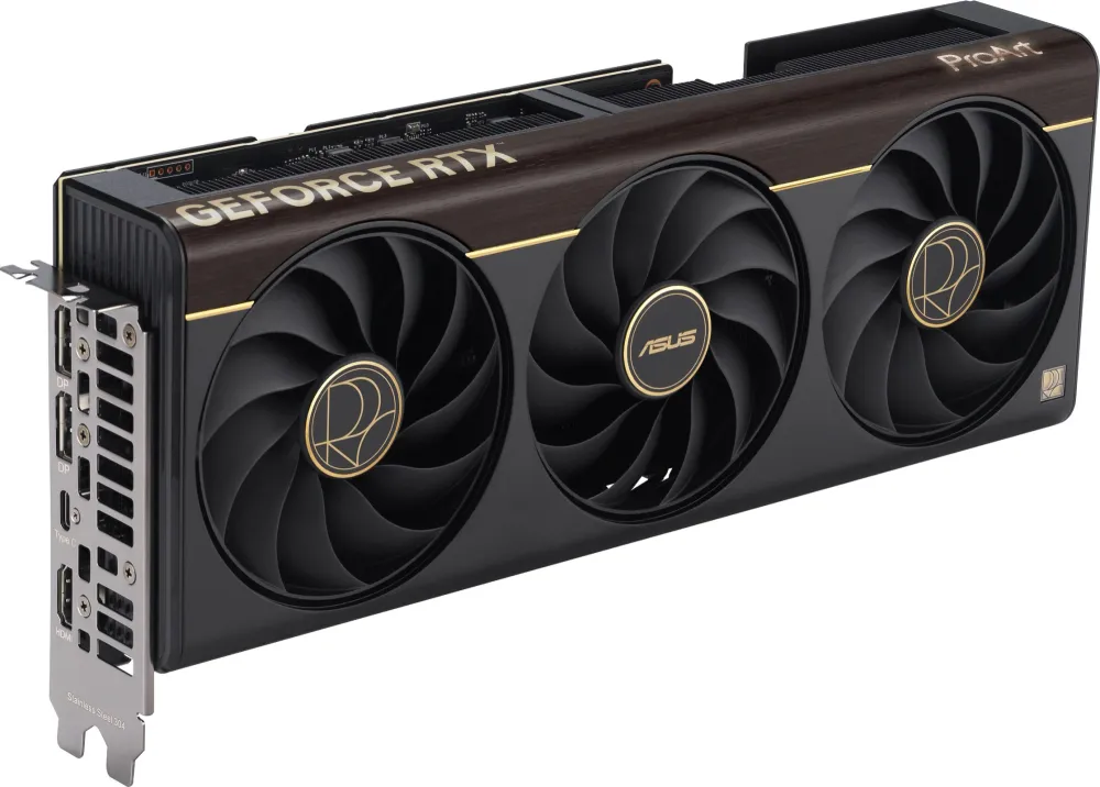 Видеокарта Asus PCI-E 5.0 PROART-RTX5070TI-O16G NVIDIA GeForce RTX 5070TI 16Gb 256bit GDDR7 2588/28000 HDMIx1 DPx3 HDCP Ret