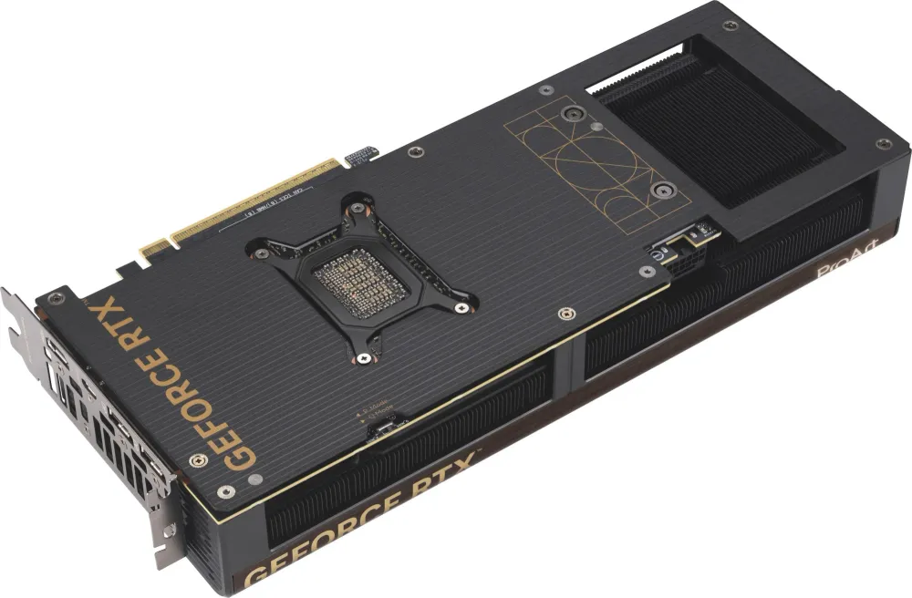 Видеокарта Asus PCI-E 5.0 PROART-RTX5070TI-O16G NVIDIA GeForce RTX 5070TI 16Gb 256bit GDDR7 2588/28000 HDMIx1 DPx3 HDCP Ret