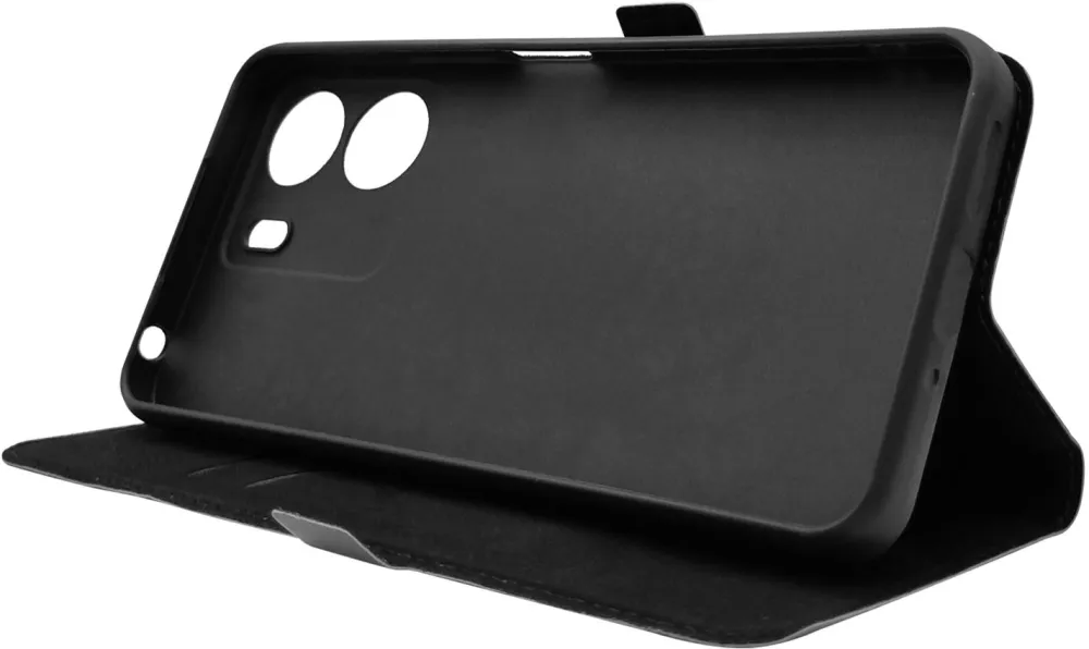 Чехол (флип-кейс) BoraSCO для Xiaomi Redmi 13C Book Case черный (72834)