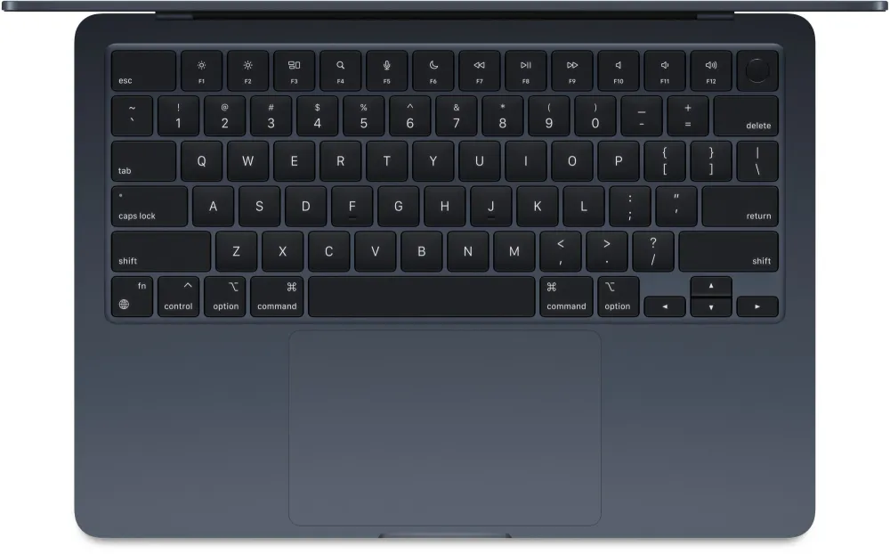 Ноутбук Apple MacBook Air A3113 M3 8 core 16Gb SSD256Gb/8 core GPU 13.6" Liquid Retina (2560x1664) macOS midnight WiFi BT Cam (MC8K4LL/A)