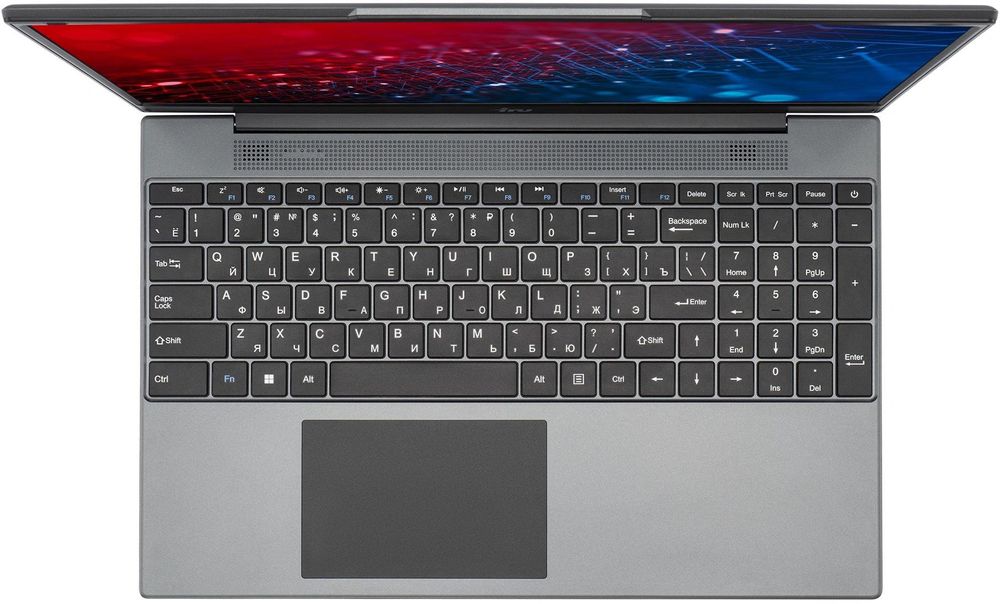 Ноутбук IRU Tactio 15BHR Ryzen 7 7730U 16Gb SSD512Gb AMD Radeon Graphics 15.6" IPS FHD (1920x1080) Windows 11 Pro grey WiFi BT Cam 4350mAh (2139186)