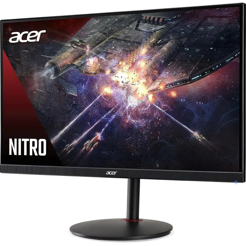 Монитор 27" ACER XV272UV3bmiiprxi Black (IPS, 2560x1440, 0,5 / 1ms, 400cd, 180Hz, 2xHDMI(2.0) + 1xDP(1.2) + SPK + Audio Out, Speakers 2Wx2, sync: FreeSync Premium, hdr: HDR 400, hadj 120, DE: Delta E<1, Vesa: 100x100)