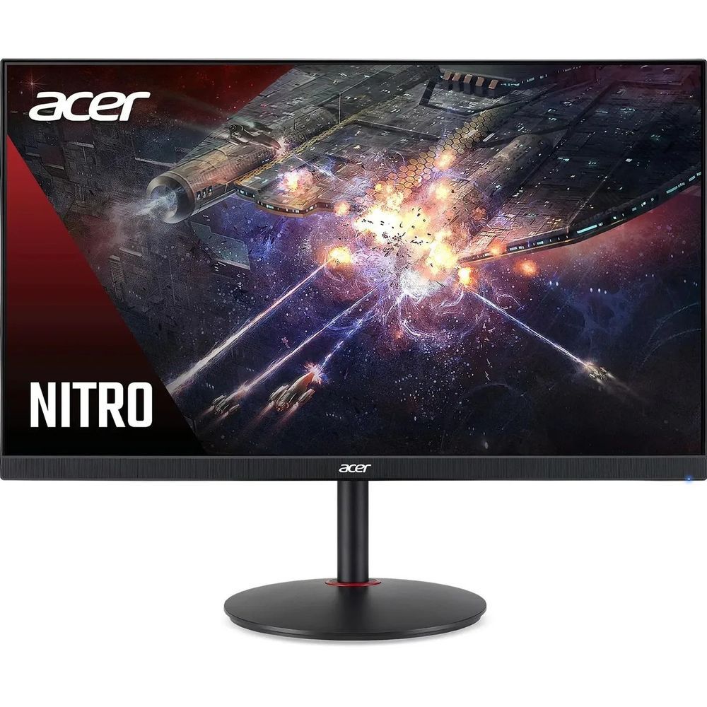Монитор 27" ACER XV272UV3bmiiprxi Black (IPS, 2560x1440, 0,5 / 1ms, 400cd, 180Hz, 2xHDMI(2.0) + 1xDP(1.2) + SPK + Audio Out, Speakers 2Wx2, sync: FreeSync Premium, hdr: HDR 400, hadj 120, DE: Delta E<1, Vesa: 100x100)