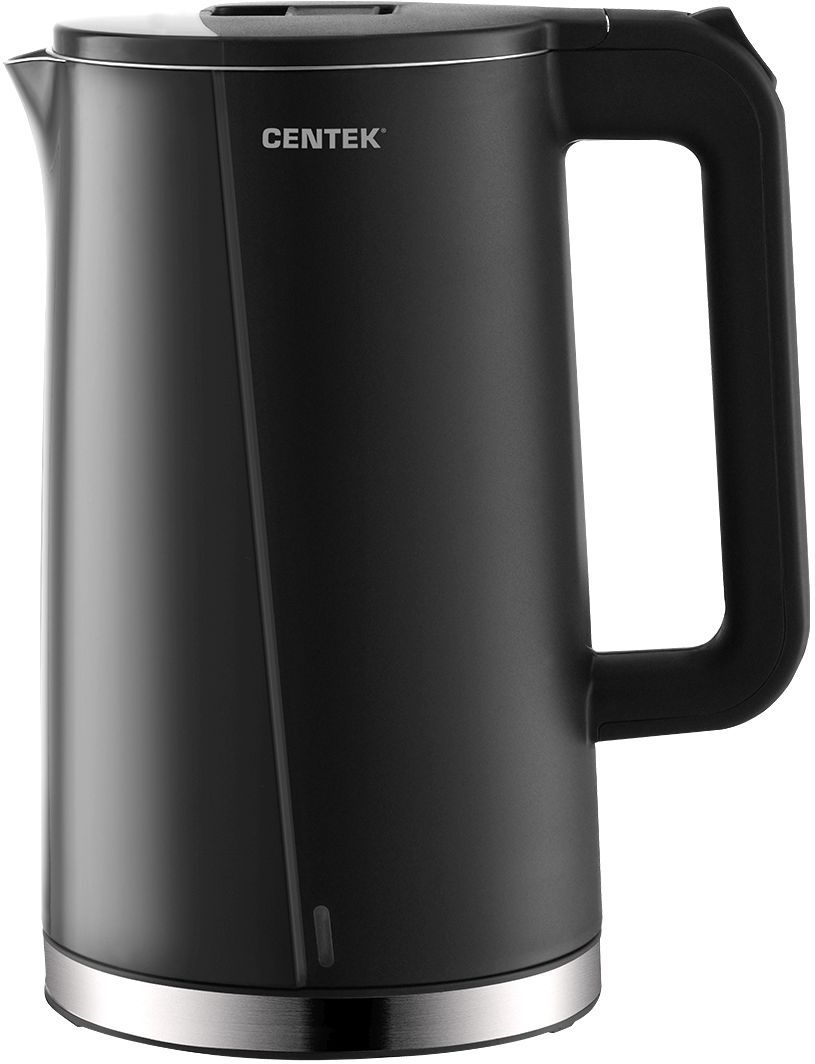Чайник электрический Centek CT-0005 1.7л. 2200Вт черный корпус: пластик (CT-0005 BLACK)