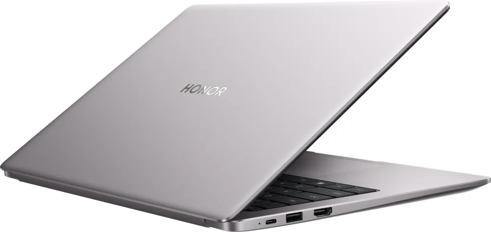 Ноутбук HONOR MagicBook X14 Intel Core i5-12450H/16Gb (soldered D4)/SSD512Gb/UMA/14"/IPS/WUXGA/1920x1200/60Hz/Win11/Grey/1.43kg