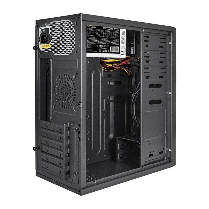 Exegate EX299369RUS Корпус Miditower ExeGate XP-340U-UNS350 (ATX, БП UNS350 с вент. 12см, 1*USB+2*USB3.0, аудио)