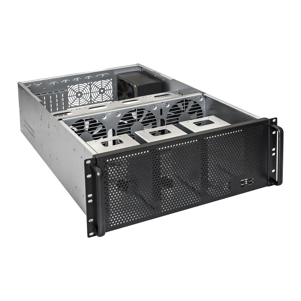 Серверный корпус ExeGate Pro 4U650-18 <RM 19", высота 4U, глубина 650, БП 1100PAS, USB>