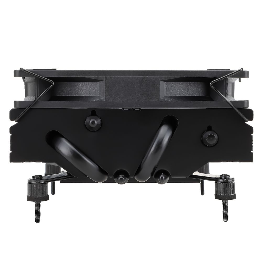 Кулер для процессора/ CPU Cooler Thermalright AXP-90 X47 Black (4-pin PWM, 32mm, Ni/Cu, 4x6mm, 1x92mm, 42.58CFM, 22.4dBA, 2700RPM, S: 1851/1700/1200/115X, AM5/AM4, black)