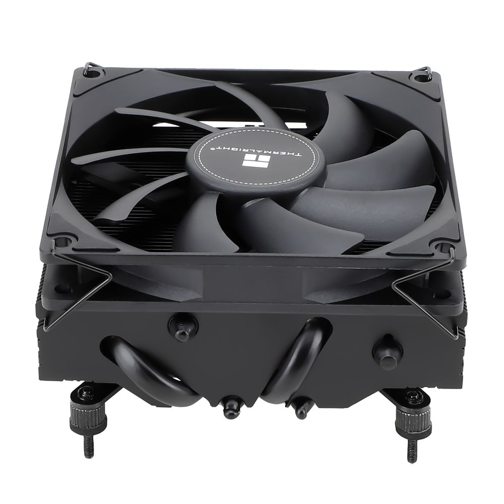 Кулер для процессора/ CPU Cooler Thermalright AXP-90 X47 Black (4-pin PWM, 32mm, Ni/Cu, 4x6mm, 1x92mm, 42.58CFM, 22.4dBA, 2700RPM, S: 1851/1700/1200/115X, AM5/AM4, black)