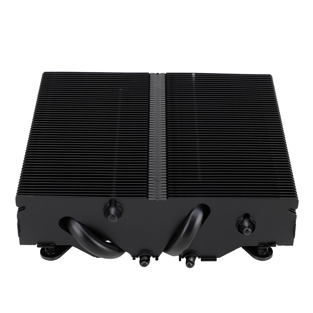 Кулер для процессора/ CPU Cooler Thermalright AXP-90 X47 Black (4-pin PWM, 32mm, Ni/Cu, 4x6mm, 1x92mm, 42.58CFM, 22.4dBA, 2700RPM, S: 1851/1700/1200/115X, AM5/AM4, black)