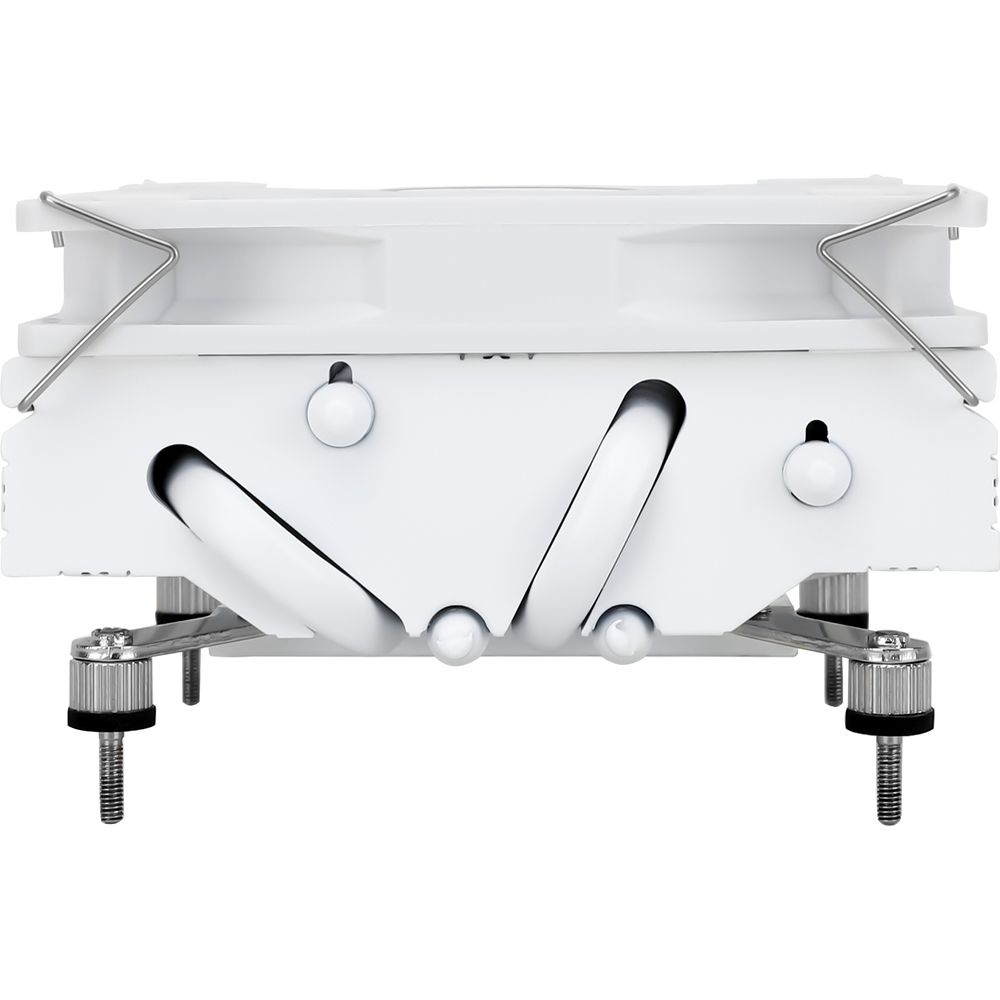 Кулер для процессора/ CPU Cooler Thermalright AXP-90 X47 White (4-pin PWM, 32mm, Ni/Cu, 4x6mm, 1x92mm, 42.58CFM, 22.4dBA, 2700RPM, S: 1851/1700/1200/115X, AM5/AM4, white)