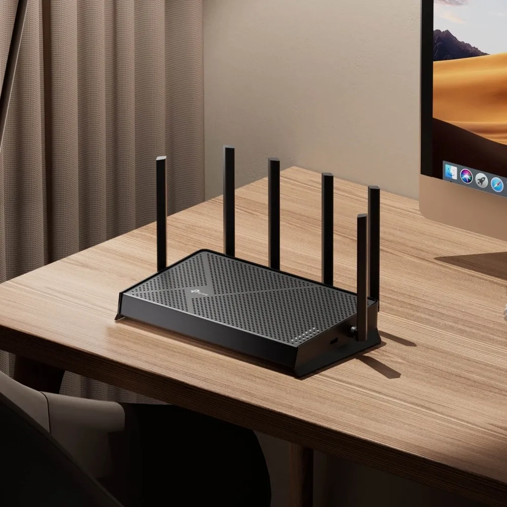 Роутер беспроводной TP-Link Archer BE400 BE6500 100/1000/2500BASE-T черный