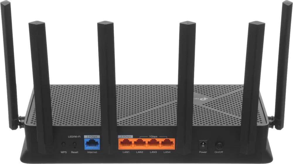 Роутер беспроводной TP-Link Archer BE400 BE6500 100/1000/2500BASE-T черный