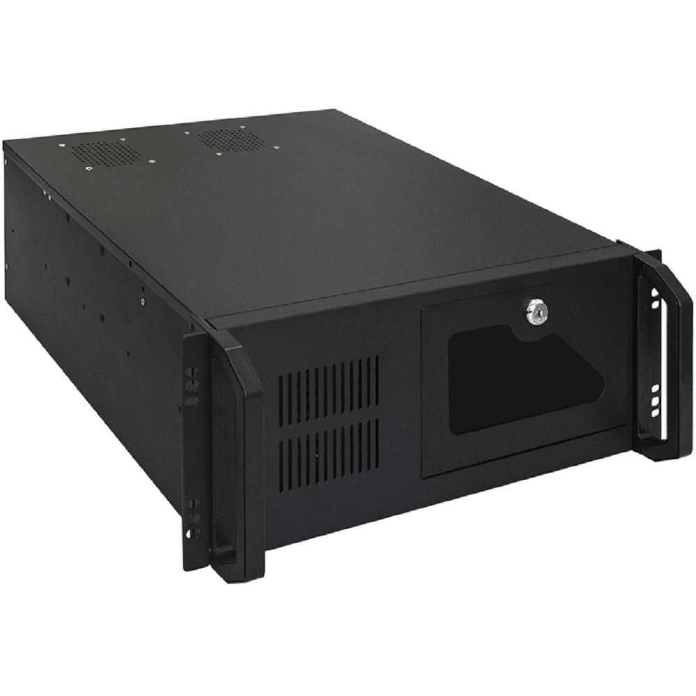 Exegate EX300082RUS Серверный корпус ExeGate Pro 4U450-26/4U4020S <RM 19", высота 4U, глубина 450, БП 700PAS, USB>