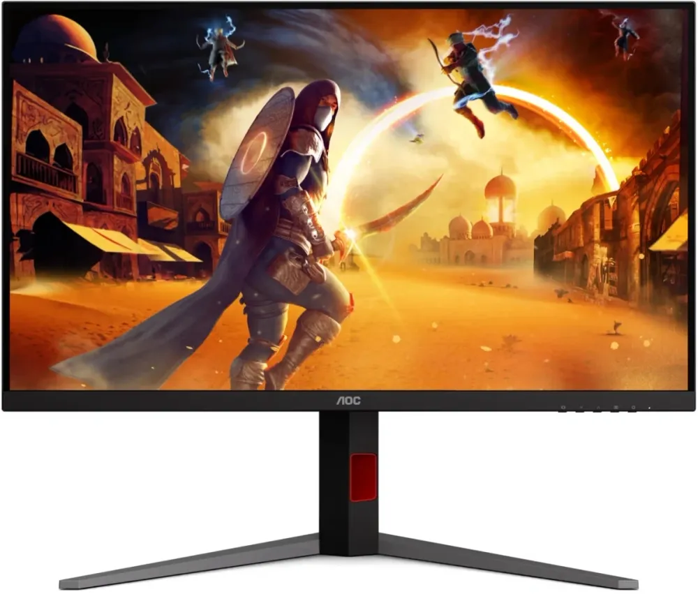 Монитор AOC 31.5" Gaming U32G4U черный/красный IPS LED 16:9 HDMI матовая HAS Piv 400cd 178гр/178гр 3840x2160 160Hz DP 4K USB 7.79кг