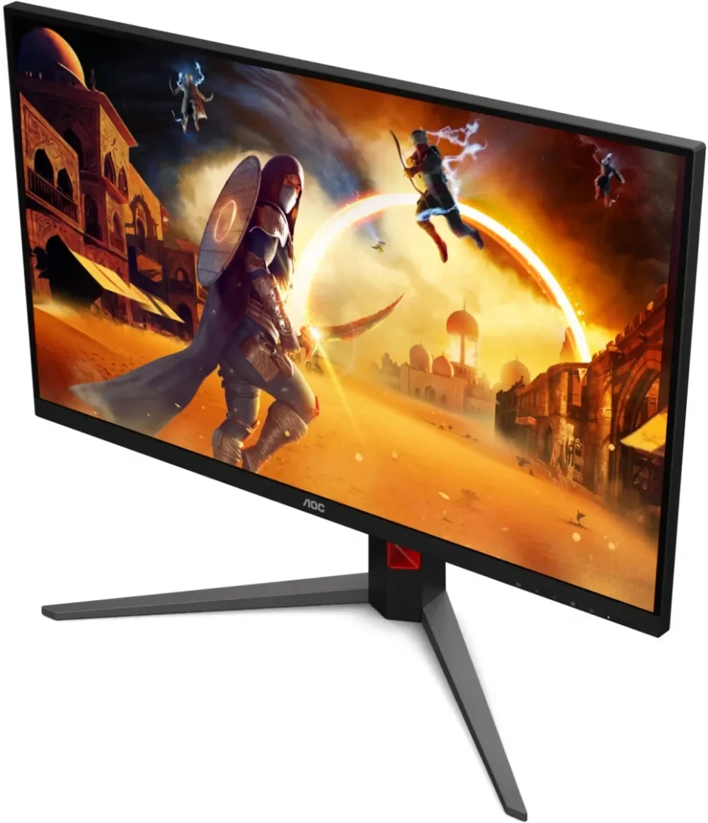 Монитор AOC 31.5" Gaming U32G4U черный/красный IPS LED 16:9 HDMI матовая HAS Piv 400cd 178гр/178гр 3840x2160 160Hz DP 4K USB 7.79кг