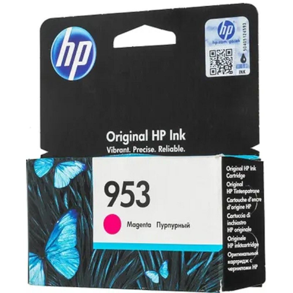 Картридж струйный HP 953 F6U13AE пурпурный (700стр.) для HP OJP 8710/8715/8720/8730/8210/8725