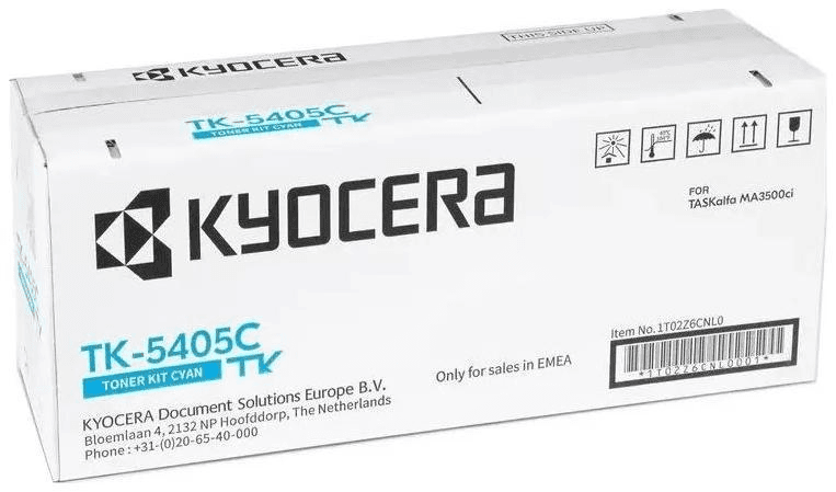 Тонер Kyocera Тонер-картридж TK-5405C для TASKalfa MA3500ci голубой (10000 стр.)