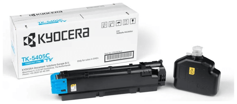 Тонер Kyocera Тонер-картридж TK-5405C для TASKalfa MA3500ci голубой (10000 стр.)