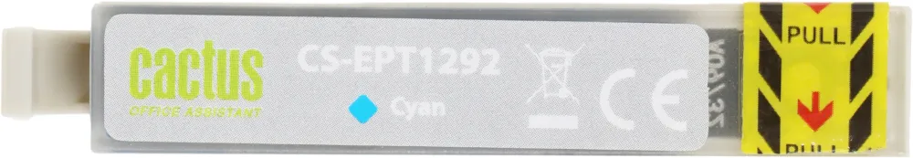 Картридж струйный Cactus CS-EPT1295 T1295 черный/голубой/желтый/пурпурный набор (45мл) для Epson Stylus Office B42/BX305/BX305F/BX320/BX525/BX625/SX420/SX425/SX525/SX620 с чипом