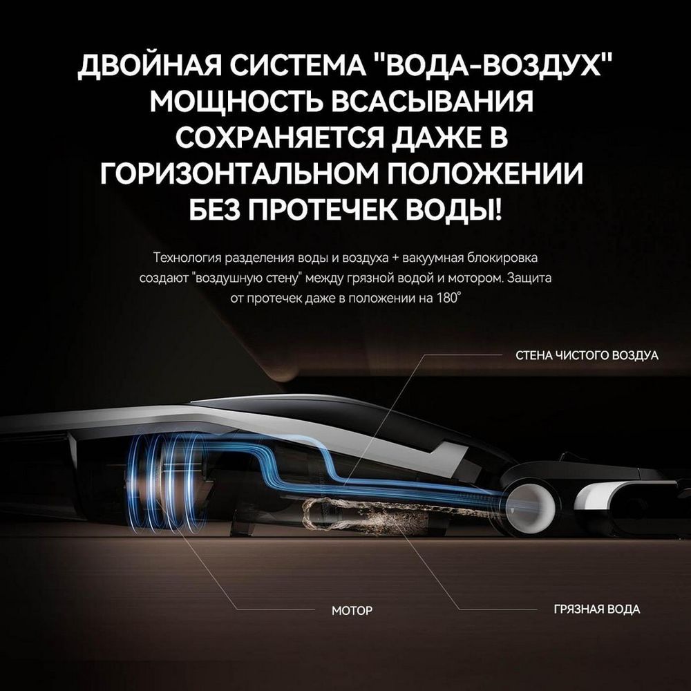 Моющий беспроводной вертикальный пылесос DEERMA DEM-VX100 (VXPD141)
