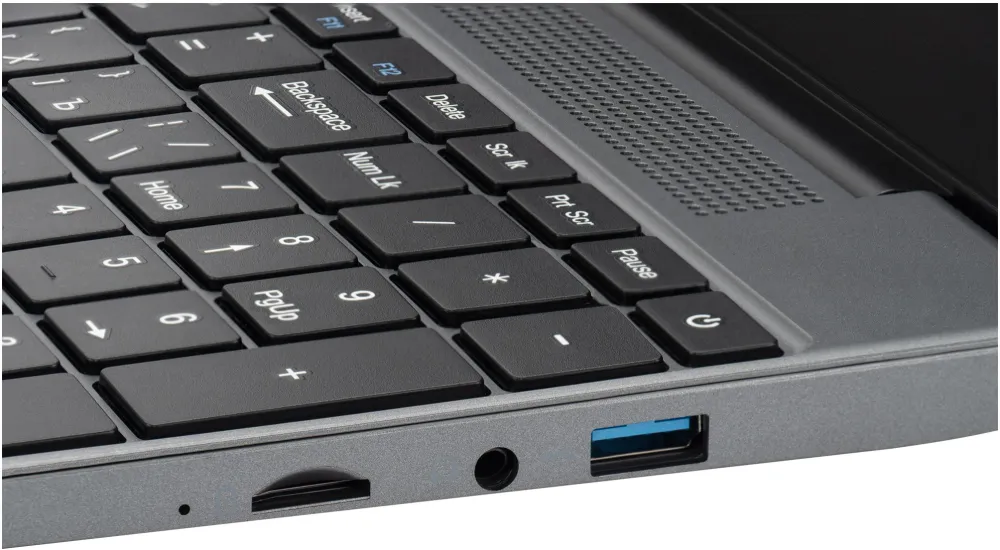 Ноутбук IRU Tactio 15BHR Ryzen 7 7730U 16Gb SSD512Gb AMD Radeon Graphics 15.6" IPS FHD (1920x1080) FreeDOS black WiFi BT Cam 4000mAh (2139185)