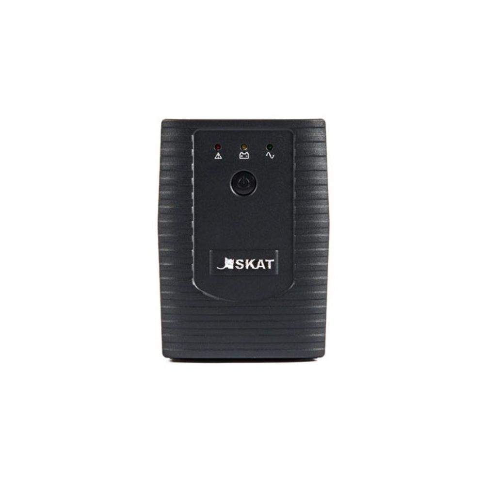 449 SKAT-UPS 600-IN-1x7 ИБП Line interactive, 220 В, 600ВА/360Вт, 1 АКБ 7Ач, вых. роз 1Schuko + 1 C13, USB, RJ11,  внутр. меандр. стабилизация напряжения, ШГВ 100х300х142, вес 4.2кг