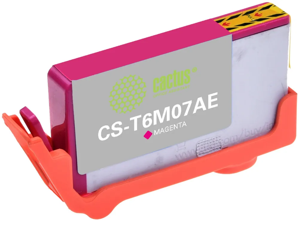 Картридж струйный Cactus CS-T6M07AE №903XL пурпурный (14.2мл) для HP OJP 6950/6960/6970 с чипом