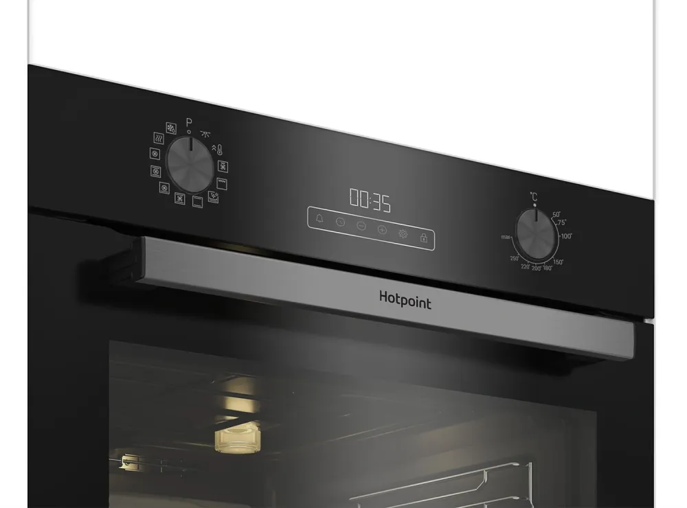 Духовой шкаф Электрический Hotpoint HFE9 1231 JSH BLG черный