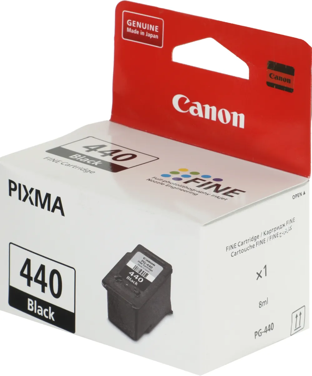 Картридж струйный Canon PG-440 5219B001 черный печ.гол.в компл. для Canon MG2140/3140